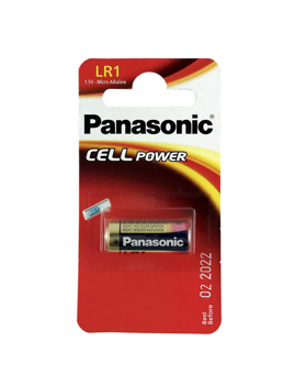 230437, PANASONIC Alkaline CellPower LR1 Batterier